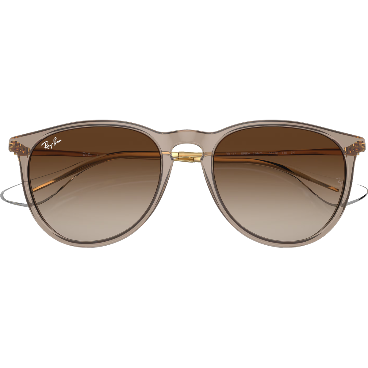 Erika - Polished Transparent Light Brown/Brown alternate view