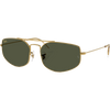 Ray Ban Explorer V in Polished Legend Gold G-15 Green 3/4 view