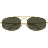 Ray Ban Explorer V in Polished Legend Gold G-15 Green