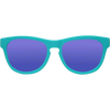 MiniShades Kids Classic (0-3) Teal Ocean/Polarized Purple front