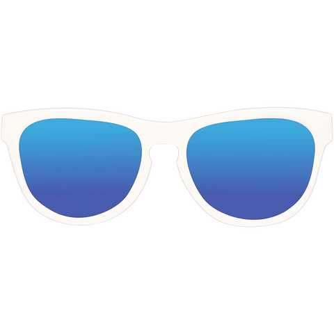 Classic (0-3) White Moon/Polarized Blue