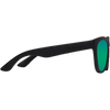 MiniShades Classic (13+) Jet/Polarized Green Mirror right