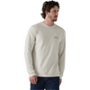 Patagonia Men's Long-Sleeved Strataspire Responsibili-Tee in Birch White front