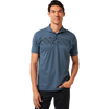 TravisMathew Men's ALL DAY ACCESS POLO in Mood Indigo/Vintage Indigo