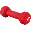 J/Fit Neoprene Dumbbell - 3 lb in Dark Red