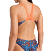 Arena Youth Micro Floral Tech Back One Piece back