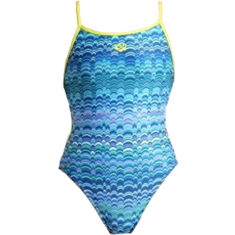 Youth Ondulation Lace Back One Piece