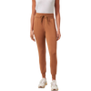 TravisMathew Women's Skyloft Soft Tie Jogger in Chestnut