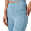 TravisMathew Women's Moveknit Bonded Legging pocket