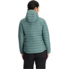 Women's Transcendent Down Hoody in Neptune back