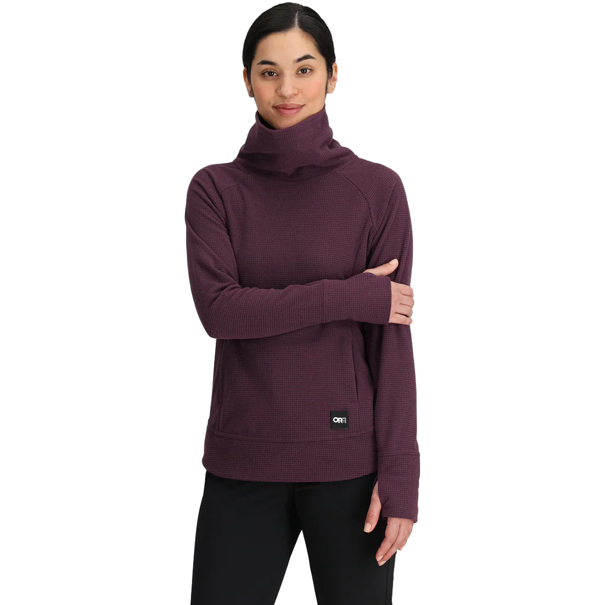 Women's Trail Mix Fleece Cowl Pull Over alternate view