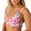 O'Neill Women's Cabana Floral Cancun Top 3/4 Front