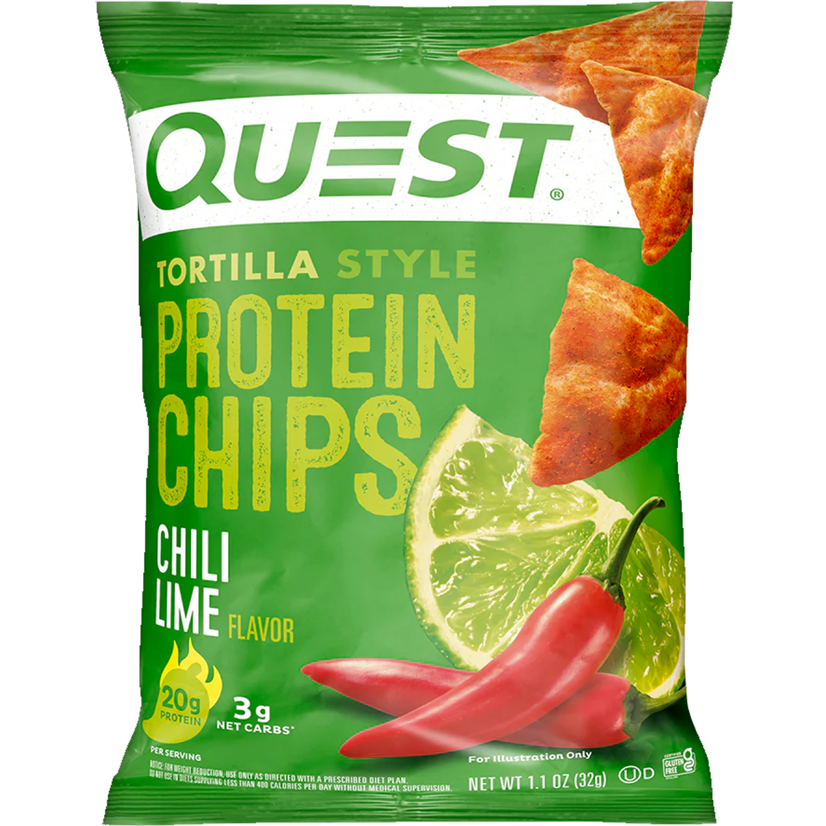 Tortilla Style Protein Chips 1.1oz alternate view