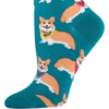 Socksmith Women's Corgi  toe and heel