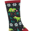 Socksmith Women's Santasaurus Rex  cuff