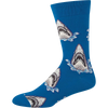 Socksmith Shark Attack in Blue