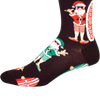 Socksmith Surf Santa toe and heel