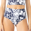 Roxy Women's Oceanside Boyleg Cheeky in Mood Indigo