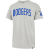 47 Brand Men's Dodgers Namesake Franklin Tee in relay grey