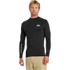 Quiksilver Men's Everyday UPF50 Long Sleeve in BLK Black front