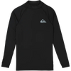 Quiksilver Men's Everyday UPF50 Long Sleeve in BLK Black front