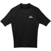 Quiksilver Men's Everyday UPF50 Short Sleeve Rashguard in BLK Black