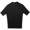 Quiksilver Men's Everyday UPF50 Short Sleeve Rashguard in BLK Black back