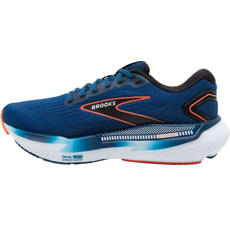 Brooks Glycerin 21 Sneakers Men\'s Size 12 Activewear Nitrogen Injected Blue Run Glycerin 21 Men main image 3