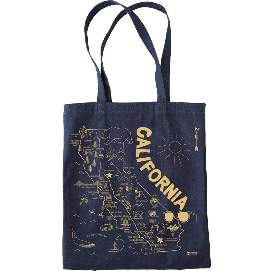 California Denim Tote alternate view