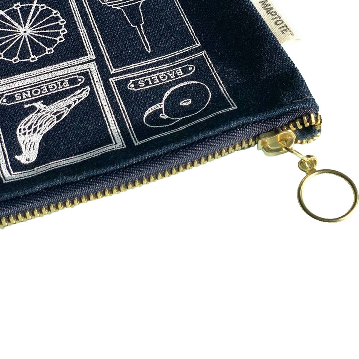 San Francisco Flat Zip Pouch alternate view
