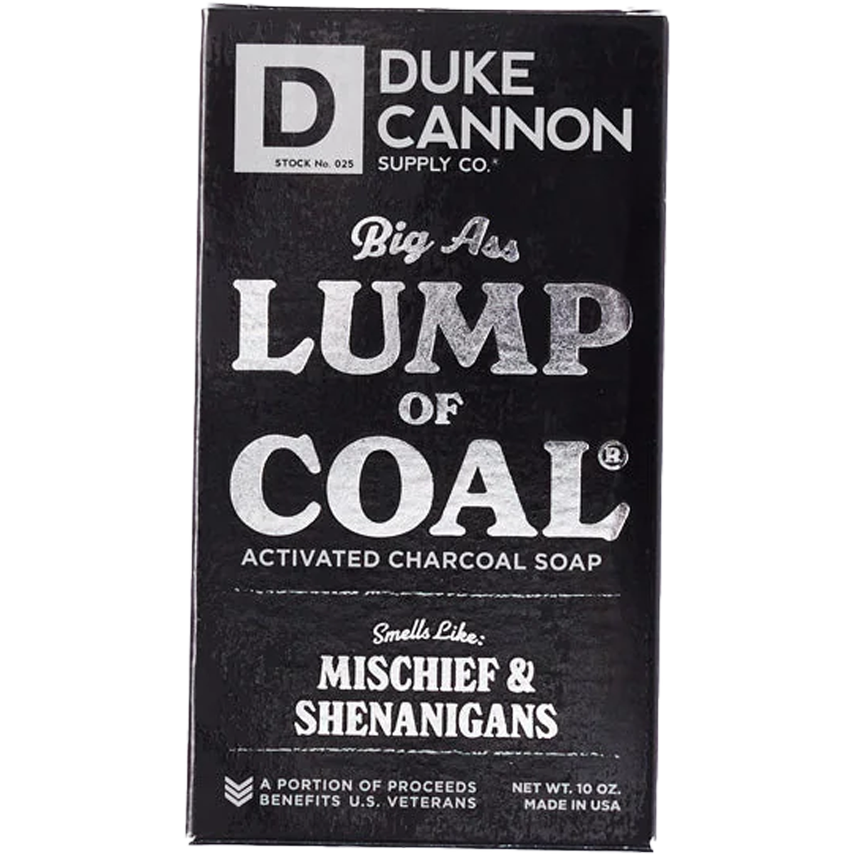 Lump of Coal Soap alternate view