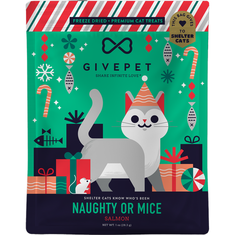 Naughty or Mice Freeze Dried Cat Treats