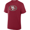 Fanatics Men's 49ers Cotton Primary Logo Legacy SS Tee in Bright Cardinal