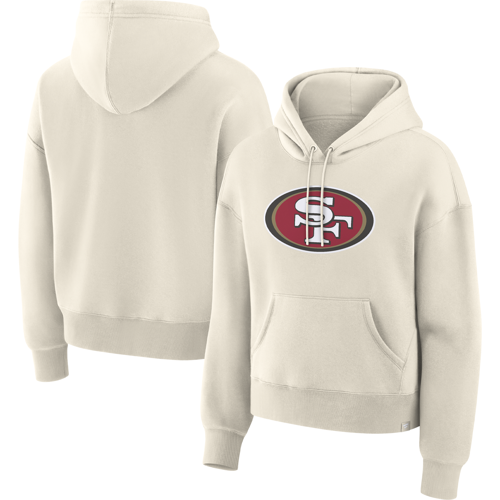 Women's 49ers Primary Logo Legacy Fleece Hoodie alternate view