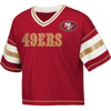 Outerstuff Youth 49ers Grid Iron Tee in Red