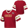 Outerstuff Youth 49ers Grid Iron Tee front and back