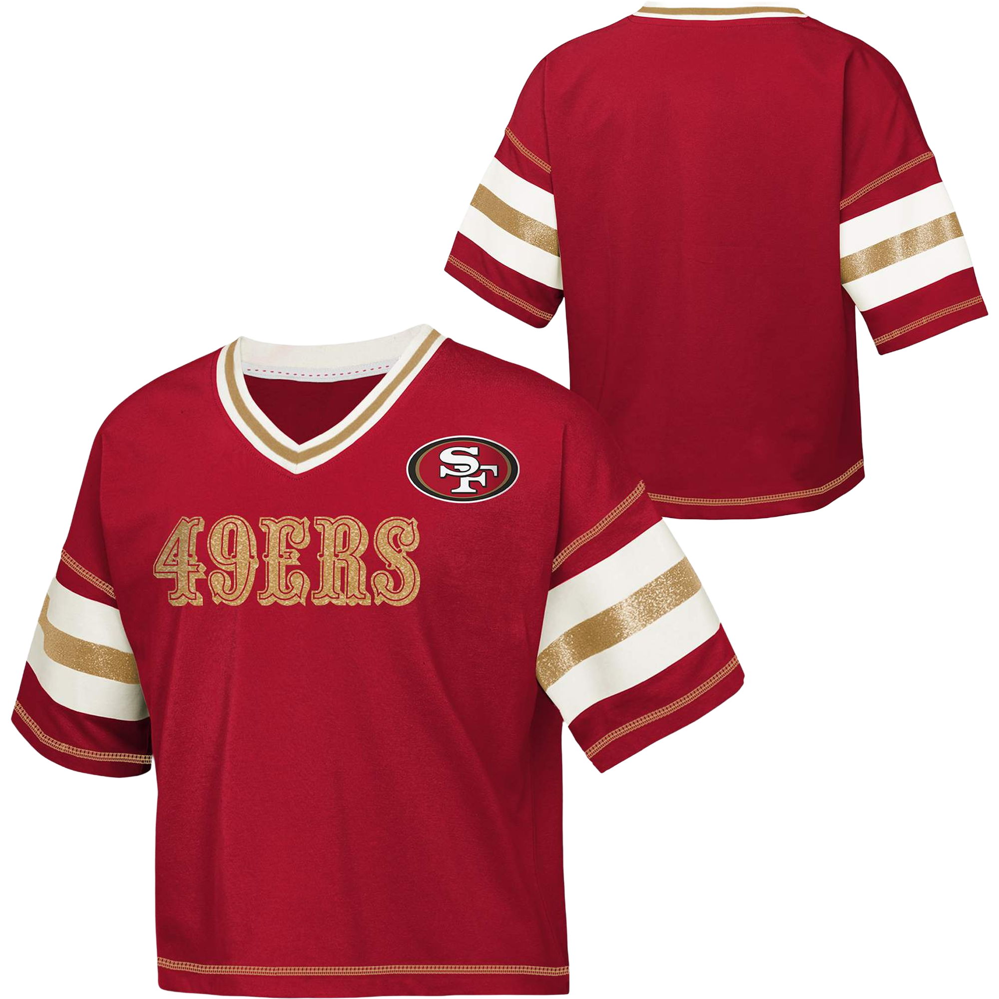 Youth 49ers Grid Iron Tee alternate view