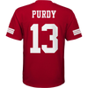 Outerstuff Youth 49er Mid-Tier Jersey Purdy back
