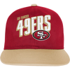 Outerstuff Youth 49ers Essentials Deadstock Snapback front