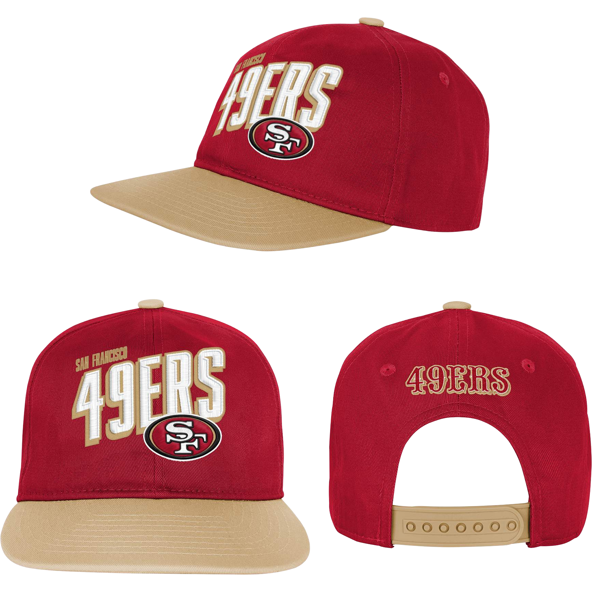 Youth 49ers Essentials Deadstock Snapback alternate view