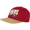 Outerstuff Youth 49ers Essentials Deadstock Snapback in Red