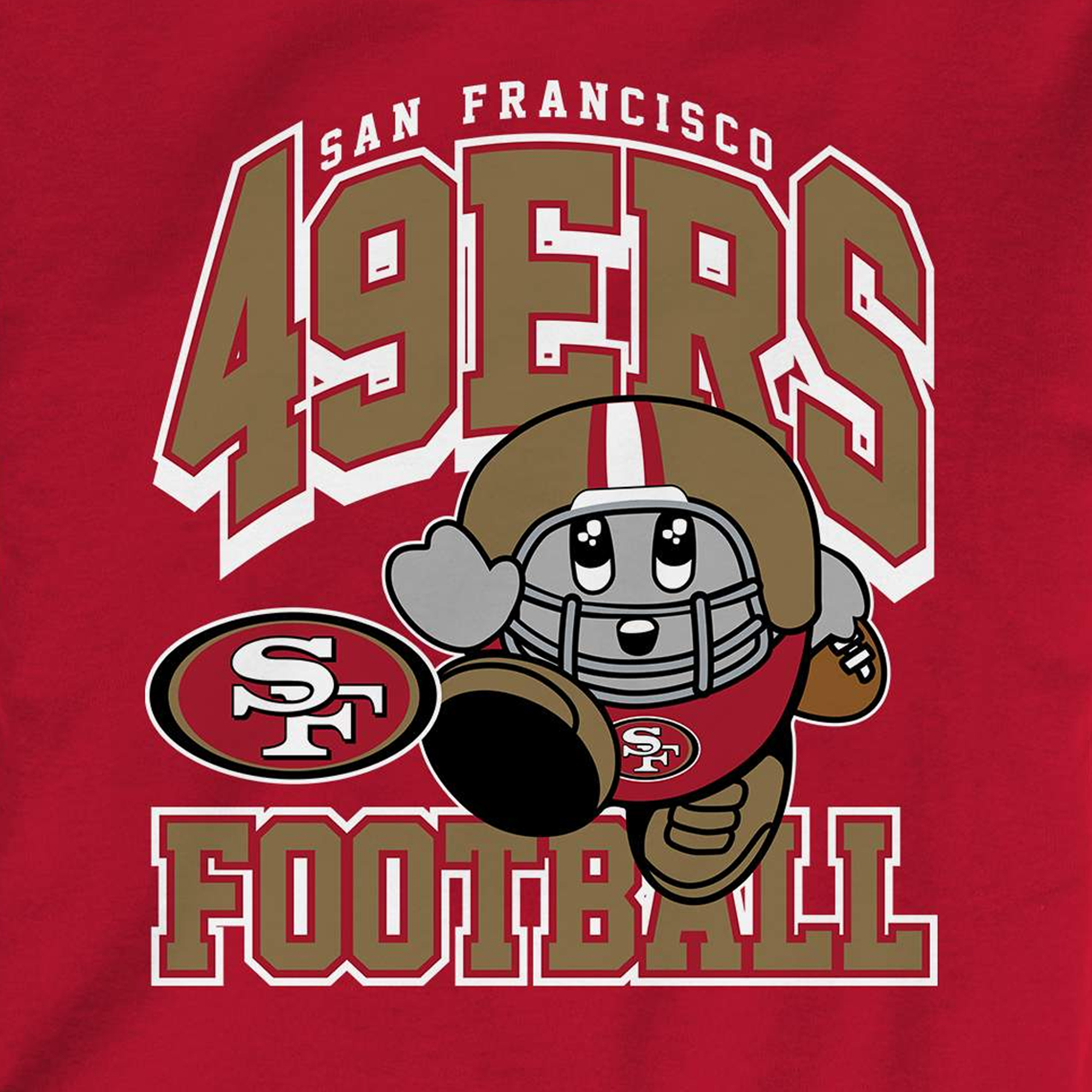 Youth Toddler 49ers Get Out of the Way Tee alternate view