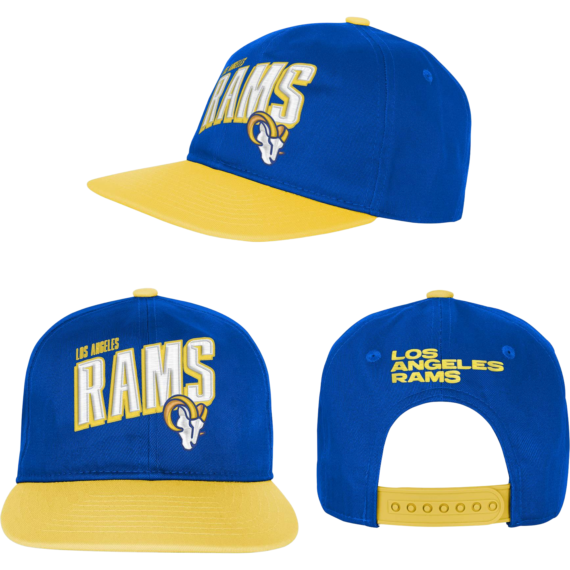 Youth Rams Essentials Deadstock Snapback alternate view
