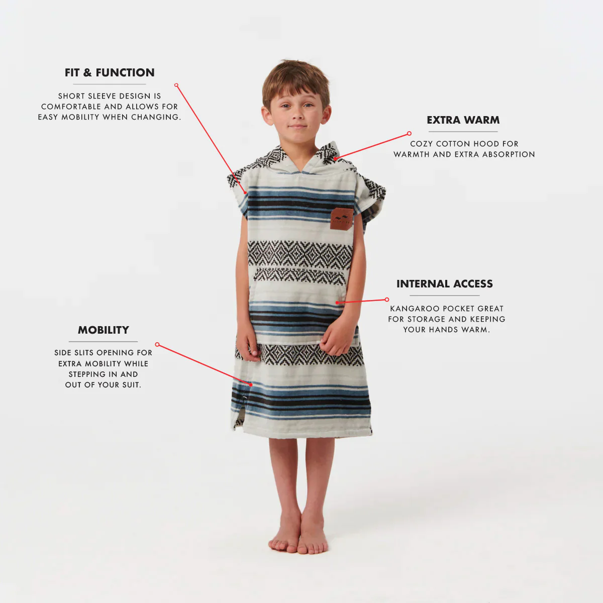 Kids Poncho alternate view