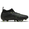 Puma Youth Future Match 8 FG/AG in PUMA Black-Fizzy Light-Green Terrain