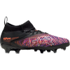 Puma Youth Future Match 8 FG/AG in 01-Puma White/Puma Black/Glowing Red