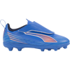 Puma Youth Ultra 6 Play V FG/AG RB in Ultra Blue/Puma White/Glowing Red