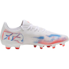 Puma Future 8 Play FG/AG in 01-Puma White/Puma Black/Glowing Red inside left profile