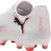 Puma Future 8 Play FG/AG in 01-Puma White/Puma Black/Glowing Red heel
