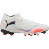 Puma Women's Future 8 Match FG/AG in 01-Puma White/Puma Black/Glowing Red